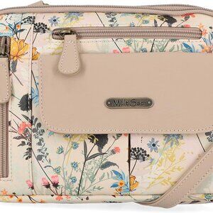 Zippy Triple Compartment Crossbody Bag